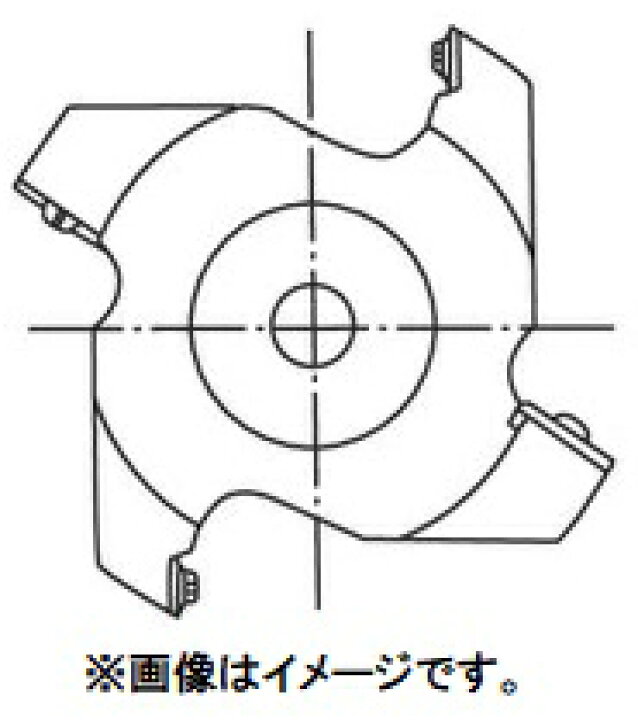 楽天市場】兼房 エース 三面仕上げカッター 刃数4Px外径120mmx厚み21mm 
