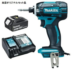 マキタ 充電式インパクトドライバ 青 TD149DZ+バッテリBL1860B+充電器DC18RF付 18V対応 makita 当店オリジナルセット品