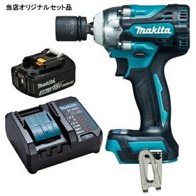 マキタ 充電式インパクトレンチ TW300DZ+バッテリBL1830B+充電器DC18WC付 18V対応 makita 当店オリジナルセット品 在庫