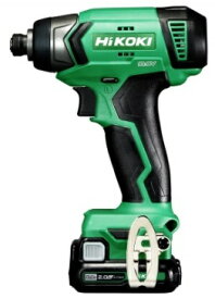 HiKOKI コードレスインパクトドライバ WH12DA(2BS) 2.0Ahバッテリ(BSL1220M)x2個+急速充電器(UC12SL)+ケース付 10.8V対応 ハイコーキ 日立