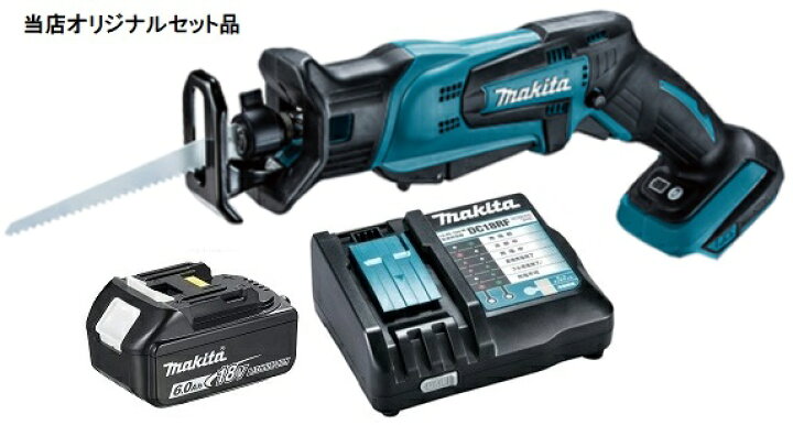 楽天市場】マキタ 充電式レシプロソー JR184DZT+バッテリBL1860B+充電 