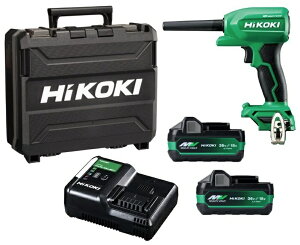 HiKOKI �R�[�h���X�G�A�_�X�^ RA18DA(2XPZ) �o�b�e��(BSL36A18X)x2��+UC18YDL2+�P�[�X�t 18V�Ή� ���� �n�C�R�[�L �I���W�i���Z�b�g�i �݌�