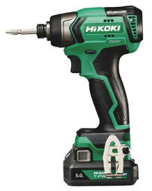 (HiKOKI) WH12DD(2JS) コードレスインパクトドライバ バッテリ(BSL1250MT)x2個+充電器(UC12SDL)+ケース付 10.8V対応 ハイコーキ 日立