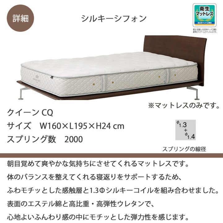 楽天市場】【割り引きクーポン配布＆ポイント5倍！】日本ベッド CQ 