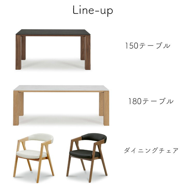 楽天市場】【開梱設置付き】5点セット ダイニングテーブル 幅150cm 
