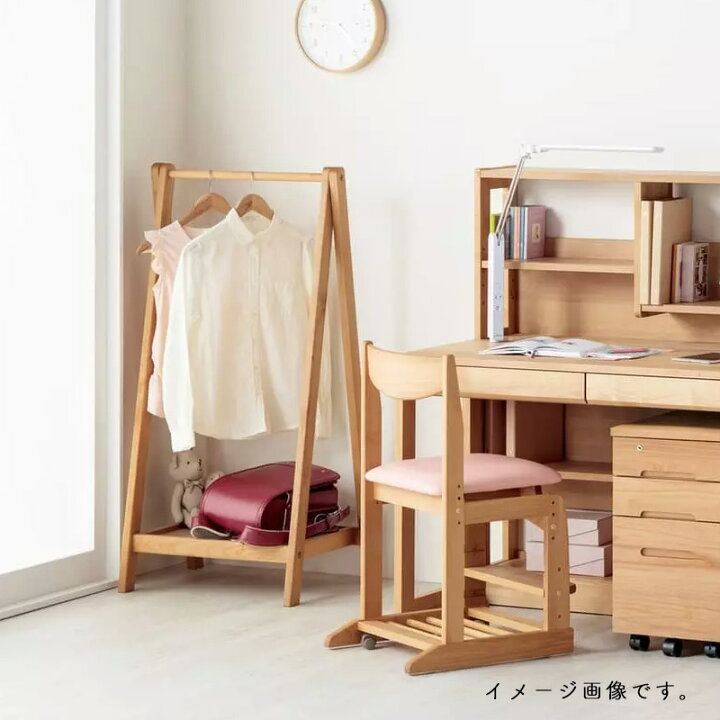 楽天市場】ハンガーラック 服収納 衣装掛け 学習デスク 省スペース  