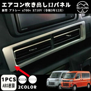 【アトレー S700V S710V系専用】インテリアパネル 中央エアコン吹き出し口 内装 保護 ガーニッシュダイハツ アトレー アクセサリー新型アトレー アクセサリーパーツダイハツアトレーアクセサ