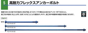 �J�l�V�� ���ϗ̓t���b�N�X�A���J�[�{���g M16×930 PZ�|FA16�|93 �i10�{���j 1�P�[�X