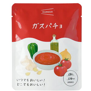 イザメシ ガスパチョ (長期保存/3年保存/おかず) スープ 野菜スープ トマトスープ IZAMESHI 非常食 保存食 備蓄食