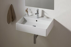 CERA SB5105 TR2シリーズ 取付ボルト付 ホワイト 600×460 セラトレーディング ※洗面器のみ ⇒〇