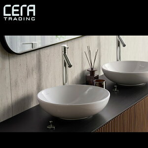 CERA VB4A4600 洗面器 Loop Friends/ループ & フレンズ 420サイズ 【ホワイト】 ※洗面器のみ セラトレーディング ⇒〇