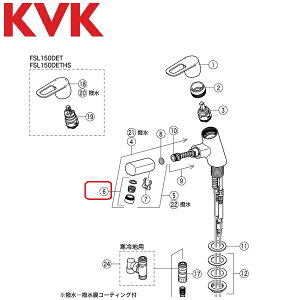 KVK�@Z415800CPS�@���𕔍� �f������[���ꎮ FSL150DT�EFSL150DZT�p�@��