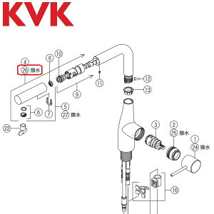 KVK�@ZKM6161FHHS�@���𕔍� �f���w�b�h���z�[�X�Z�b�g(�������H)�@��