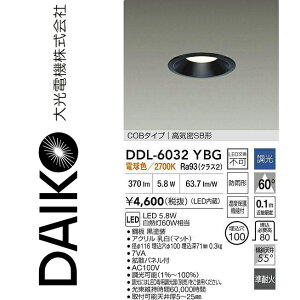 ����d�@�@DDL-6032YBG�@LED�_�E�����C�g�@��