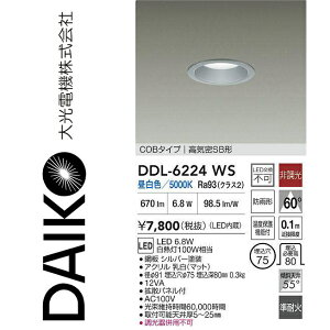 ����d�@�@DDL-6224WS�@LED�_�E�����C�g�@��