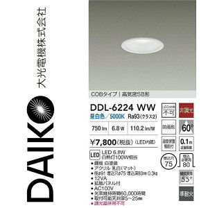 ����d�@�@DDL-6224WW�@LED�_�E�����C�g�@��