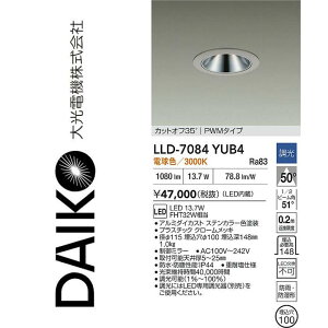 ����d�@�@LLD-7084YUB4�@LED���O�_�E�����C�g�y�d���F�z�y������ʔ��z�@��