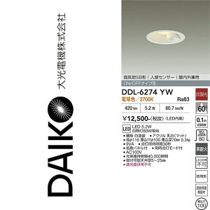 ����d�@�@DDL-6274YW�@LED�_�E�����C�g�@��