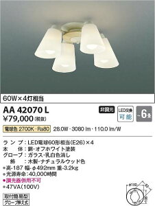�R�C�Y�~�Ɩ��@AA42070L�@LED�V�����f���A ��
