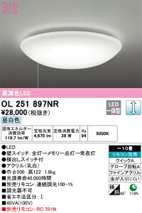 �I�[�f���b�N�@OL251897NR�@LED�V�[�����O���C�g ��