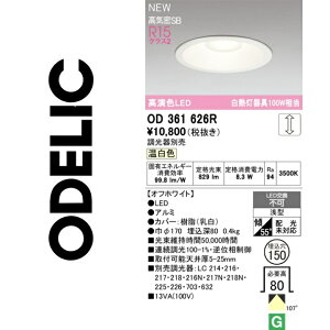 �I�[�f���b�N�@OD361626R�@LED�_�E�����C�g�@��