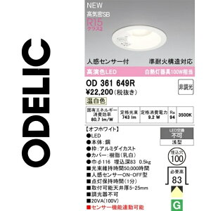 �I�[�f���b�N�@OD361649R�@LED�_�E�����C�g�@��