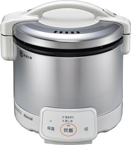 リンナイ RR-030VQ(W) プロパンガス用 炊飯器 こがまる ジャー機能付 3合 〇