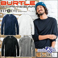 S〜3XL BURTLE バートル 春夏作業服 作業着 ロングスリーブTシャツ（ユニセックス） 155
