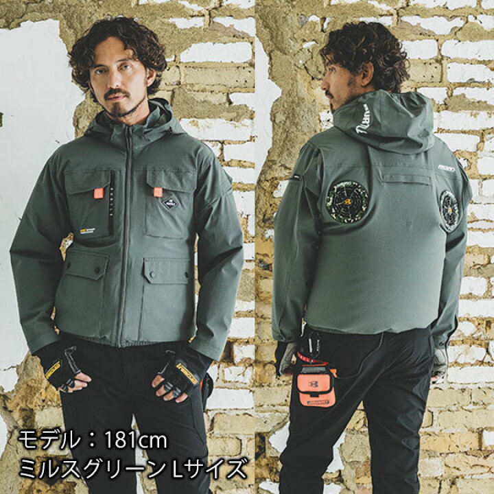 楽天市場】S〜XXL BURTLE バートル 空調作業服 作業着 ACブルゾン 2024  
