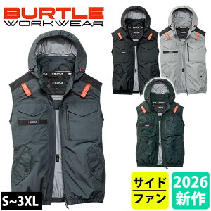 �o�[�g�� BURTLE AC1154 �󒲍�ƕ� ��ƒ� �G�A�[�N���t�g AC�^�N�e�B�J���x�X�g�i���j�Z�b�N�X�j�i2026�N�V��j 3XL