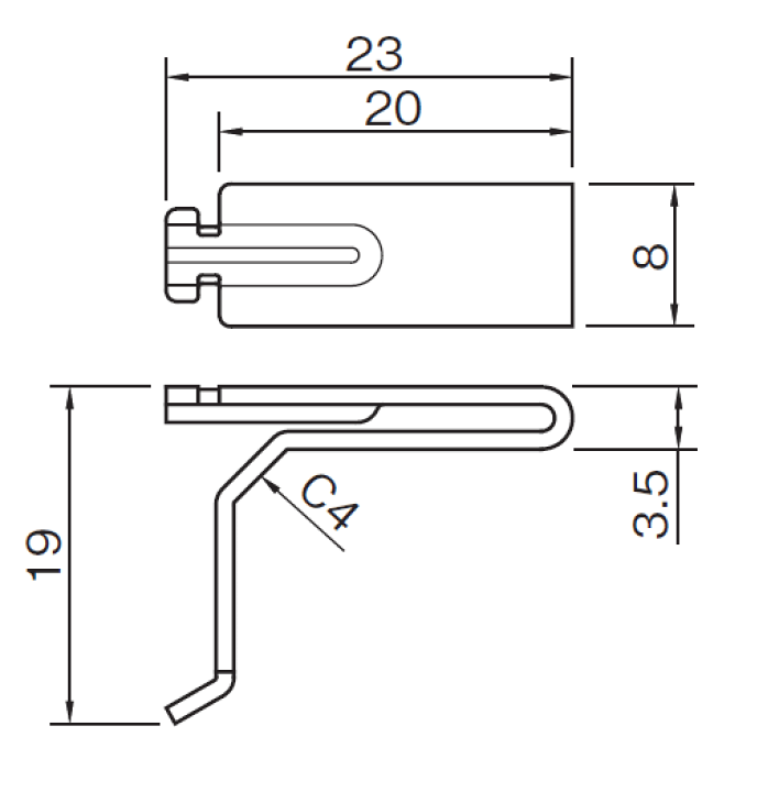 楽天市場】SPG サヌキ フィット棚柱用 棚受 （L型） LS-911 化粧ラバー
