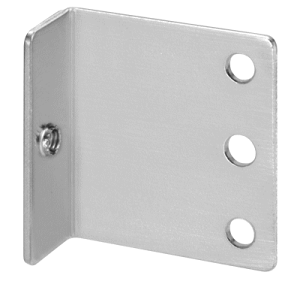 シブタニ 玄関扉用 郵便受ブラケット DP-170型 2枚を1セットで スチール製 有色クロメート仕上