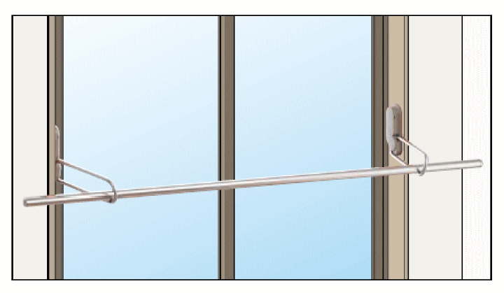 楽天市場】川口技研 室内用ホスクリーン 窓枠付 MD-LB アーム長さ