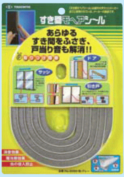 Amazon.co.jp: すき間モヘアシール 100m巻 6040 ゴールド【0471