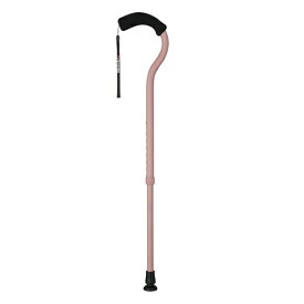 【送料無料】メーカー直送品超軽量　Fuji Home(フジホーム）Walking Stick(ステッキ・杖)WB3882フラミンゴN 伸縮コーラルピンク