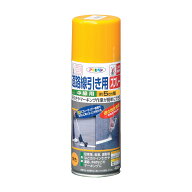 【送料無料・お得な6缶セット】アサヒペン 中線用　道路線引き用スプレー 黄色　(400ml)速乾 逆さ吹き対応