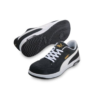 �yPUMA�z���S�CNo.64.215.0�i���jAIRTWIST2.0 LOW / HERITAGE �G�A�c�C�X�g 2.0 �u���b�N ���[ �Z�[�t�e�B�V���[�Y PUMA�v�[�} ���S�C ��ƌC ���S�X�j�[�J�[23.0cm�`30.0cm