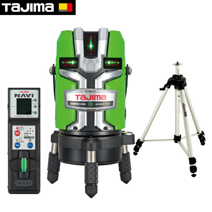 楽天市場】tajima【タジマ】レーザー墨出し器ゼロジーセンサーKJC受光 
