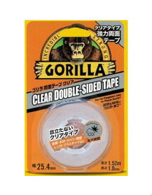 ゴリラ両面テープ　クリア　1780　※呉工業正規輸入品　CLEAR DOUBLE-SIDED TAPE 強力両面テープ