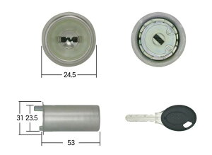 ���a���b�N PR�V�����_�[ 75PM �V���o�[�F ���L�[3�{�� MIWA PRPMK64-BF.CY MCY-222 �V�����_�[���� �J�M����