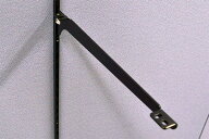 ロイヤル　木棚用ブラケット　R-032W/R-033Wセット　250mm　ブラック