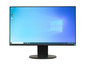 EIZO FlexScan EV2450-BK フレームレス 23.8インチ(1920x1080) フルHD FHD ピボット 回転 高さ調節 USBハブ機能 ノングレア IPS液晶モニター【中古】