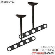 川口技研 ホスクリーン ZAN-0650 木下地用取付パーツ付 軒天用 2本入り 物干し 屋外用
