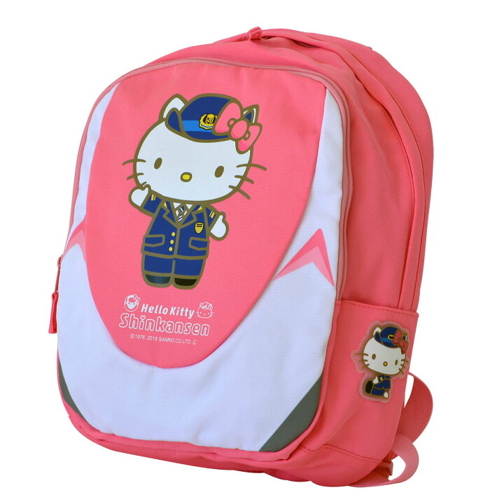 楽天市場 500系ハローキティ新幹線リュック キャラクタータイプ 1000円引きクーポン配布中 キッズ 子供 新幹線 鉄道 リュックサック 遠足 ピクニック 保育園 幼稚園 女の子 サンリオ 新幹線グッズ カナレール 公式