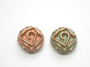 アートボタン-ローズ 22mm【1個単位販売】ABT-290-22【ネコポス便OK】