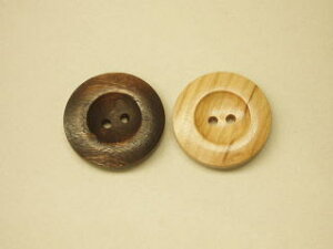 木ボタン-22mm【1個単位販売】WBOD-221-22【ネコポス便OK】