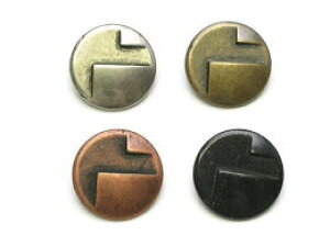 メタルボタン-22mm【1個単位販売】MBEM-25008-22【ネコポス便OK】