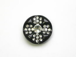 ビジューボタン(装飾ボタン)22mmBBEM-M4/30013-22【ネコポス便OK】