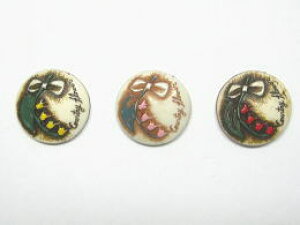 カントリーボタン【3個で200円】CBKI-1502【ネコポス便OK】