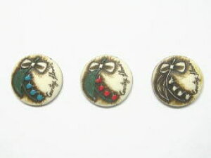 カントリーボタン【3個-200円】CBKI-1503【ネコポス便OK】